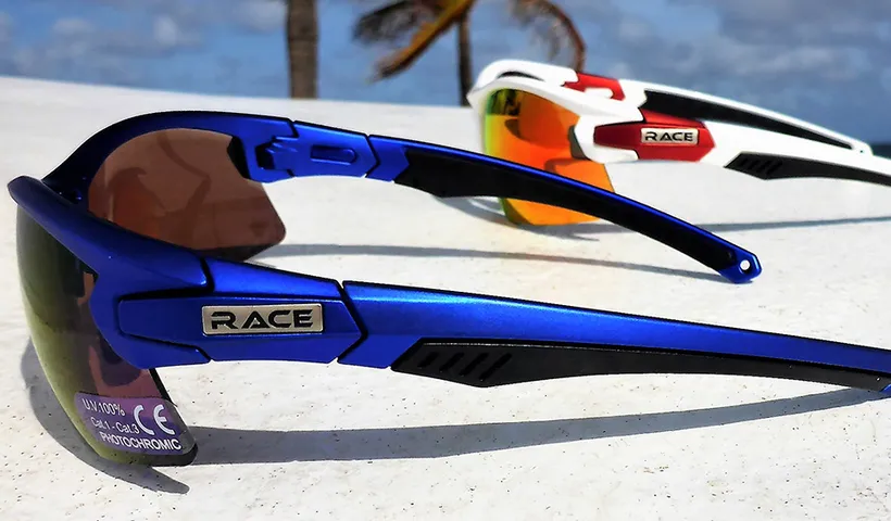Racer-Inspired Sunglasses